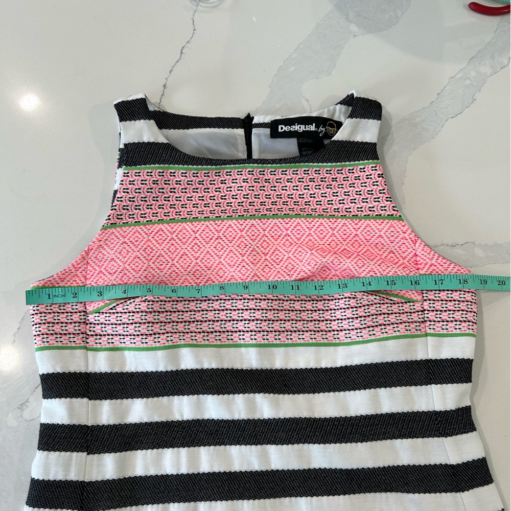 Desigual Fitted Shift Dress - Picture 10 of 15
